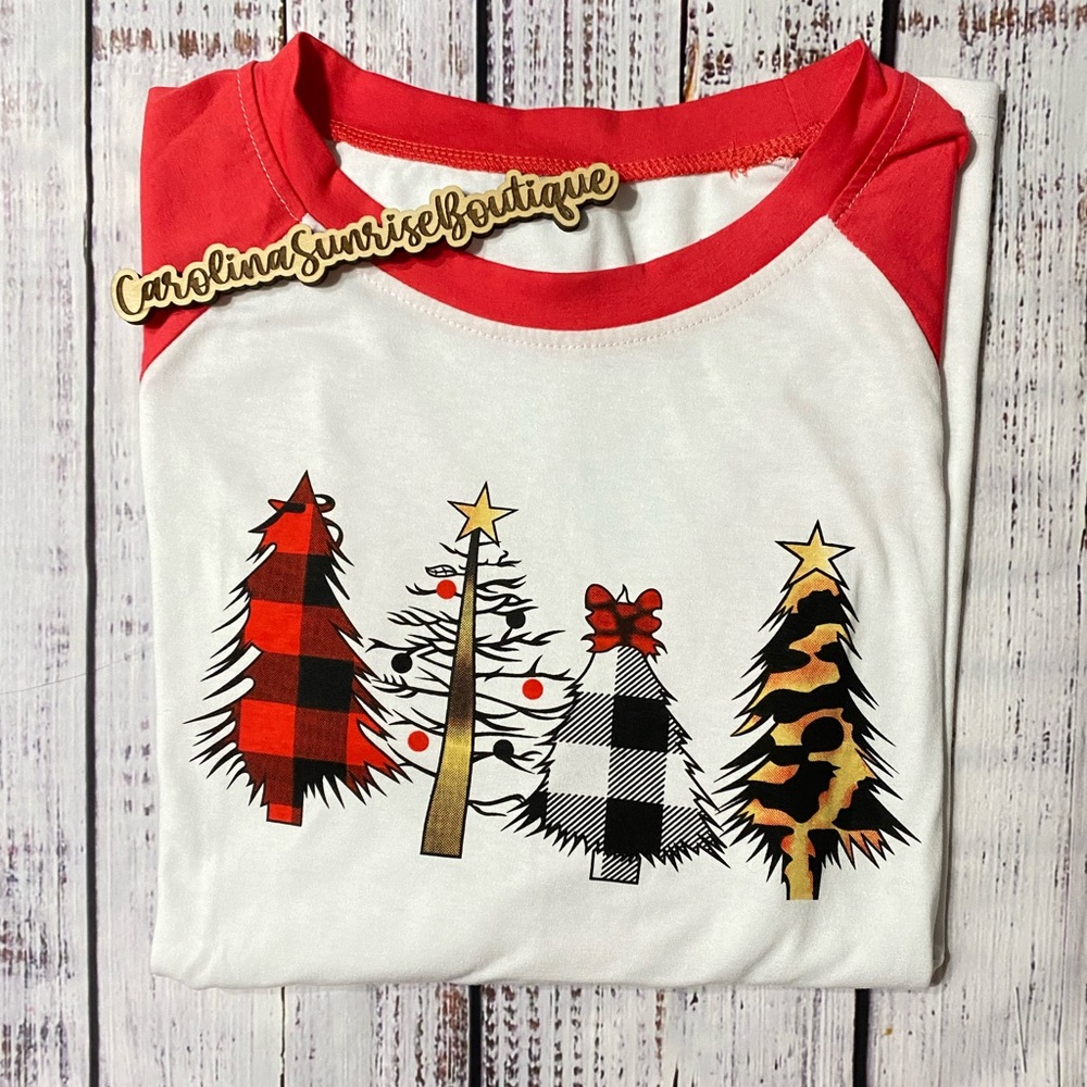 Christmas Tree Raglan